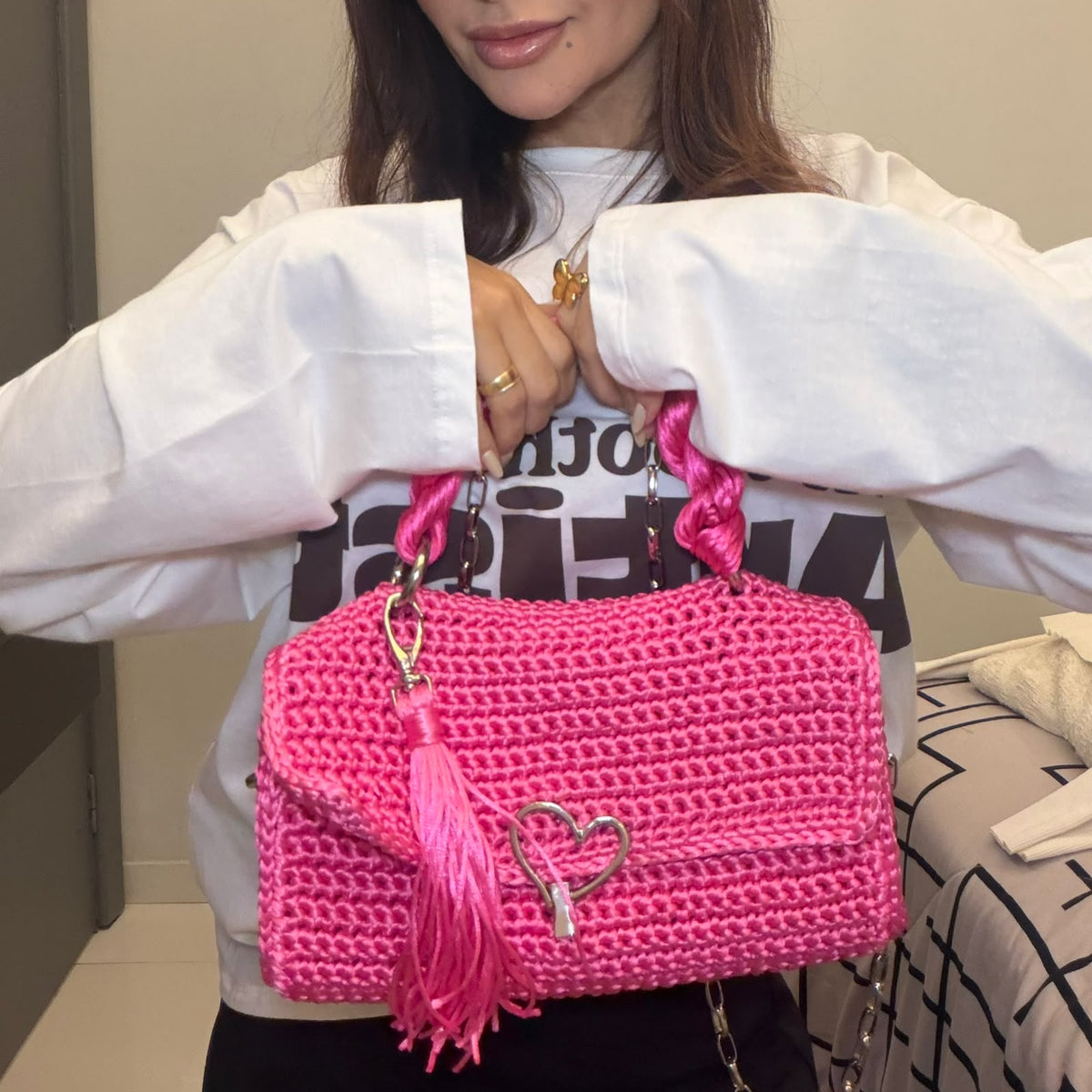 BOLSA CROCHÊ BECCA